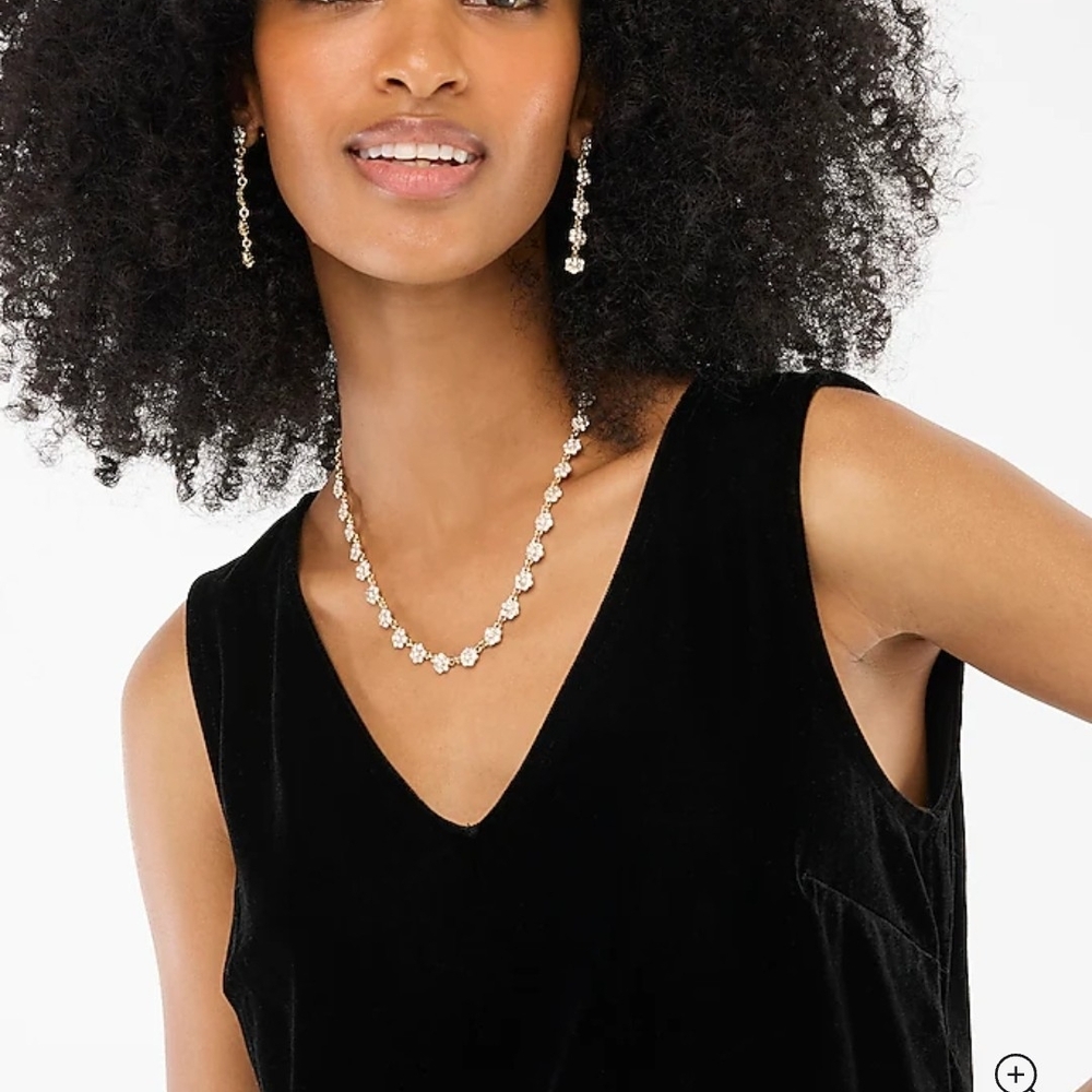 J. Crew Black Sleeveless Top